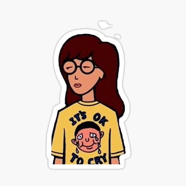 It's okay to cry Sticker