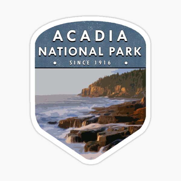 Acadia National Park 2 Sticker