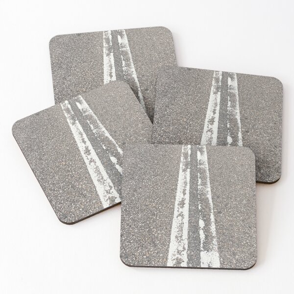 Item preview, White Lines on a Tarmac Road designed and sold by Sinemathk.