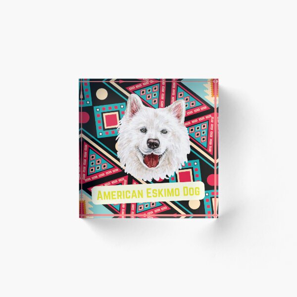 Item preview, American Eskimo Dog designed and sold by LGMmugsdesign.