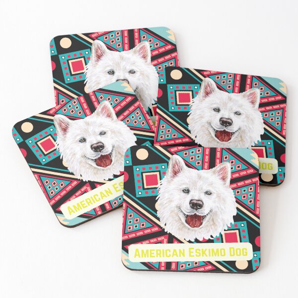 Item preview, American Eskimo Dog designed and sold by LGMmugsdesign.