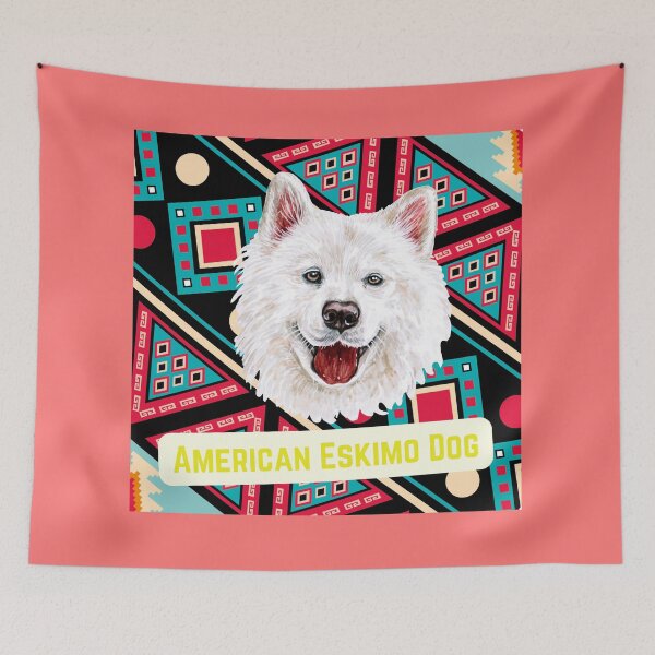 Item preview, American Eskimo Dog designed and sold by LGMmugsdesign.