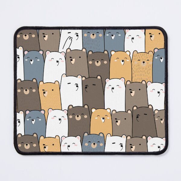 Item preview, Adorable Bears pattern  designed and sold by Yallwofunart.