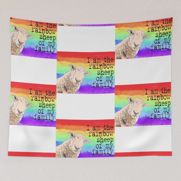 Item preview, I’m the rainbow sheep in my family, donating 100% of the profit from every sale to LGBTQ organizations designed and sold by seekingclarity.