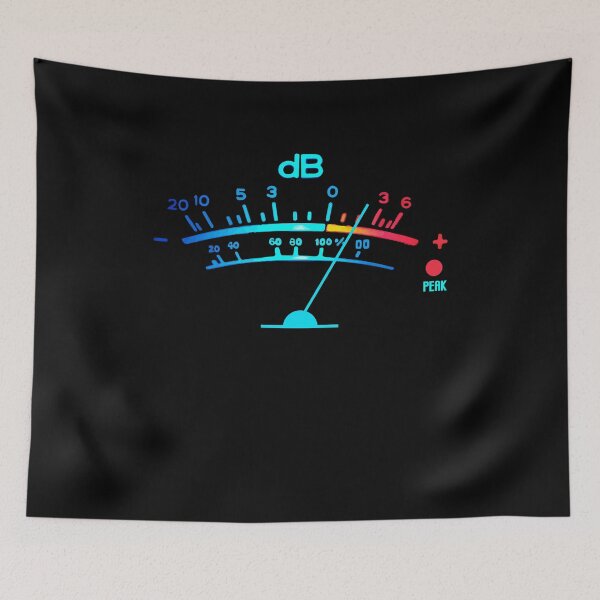 Item preview, Volume VU Meter Vintage Audio Engineer Recording designed and sold by Dressed For  Duty.