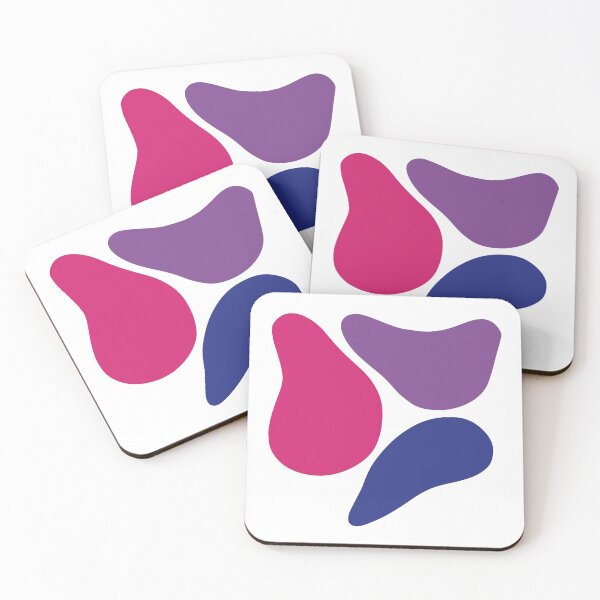 Item preview, Bisexual Pride Color Blobs designed and sold by rileycastiel.