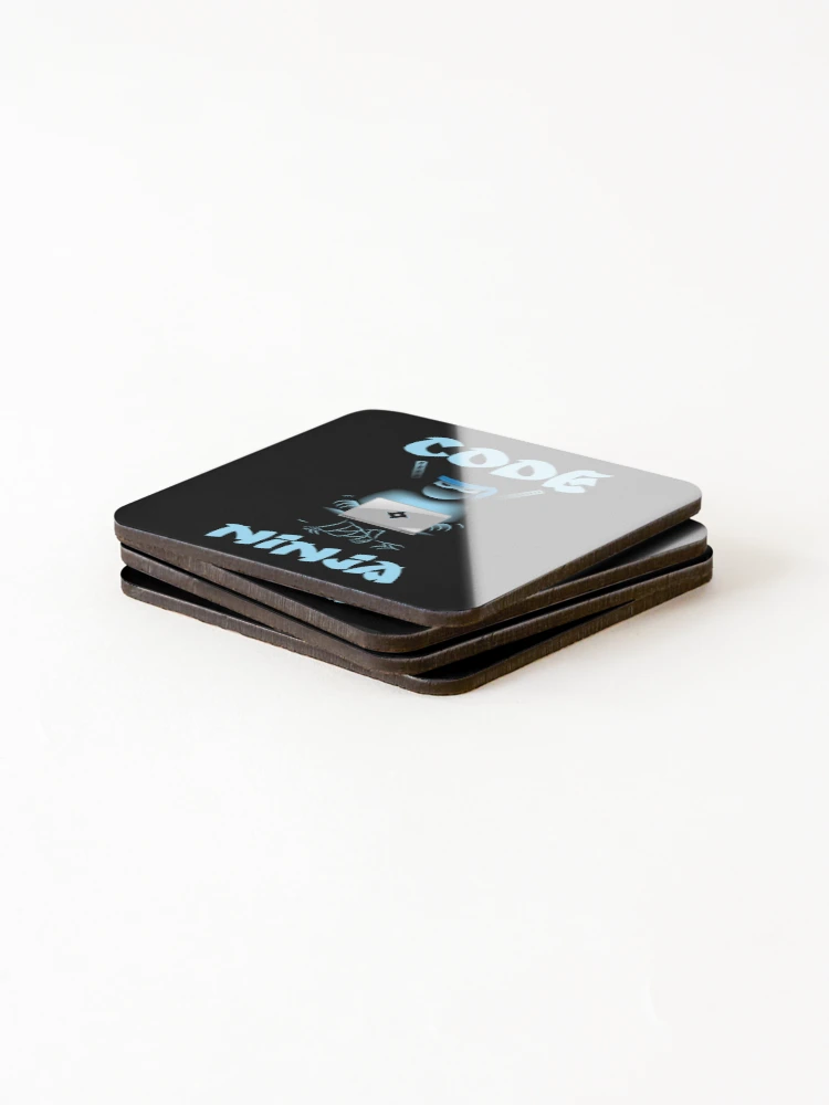 Thumbnail 4 of 5, Coasters (Set of 4), Code Ninja Programmer Coder Computer Programming Coding designed and sold by JeremyxLee.