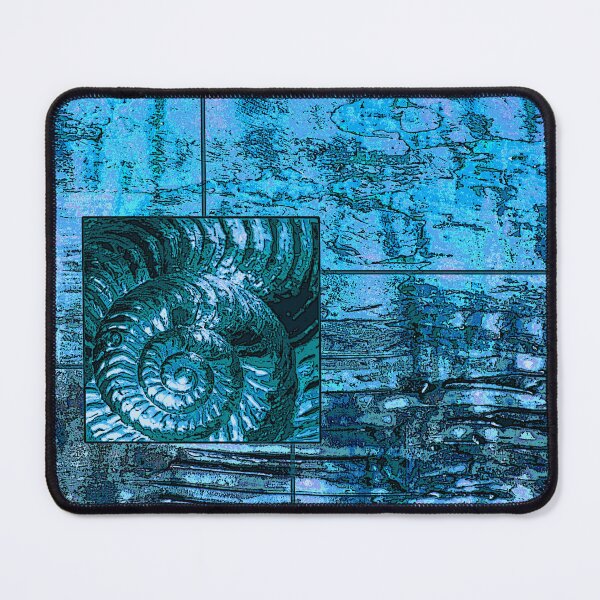 Item preview, Evolution - Ammonite in Blue designed and sold by Heatherian.