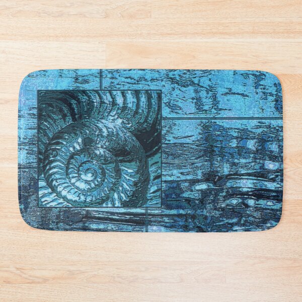 Item preview, Evolution - Ammonite in Blue designed and sold by Heatherian.