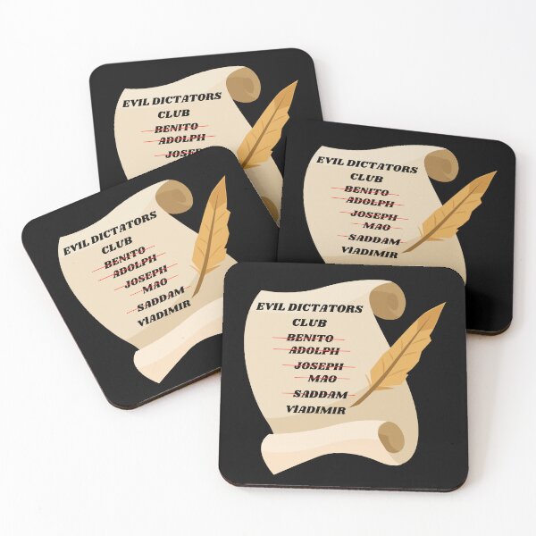 Item preview, Evil Dictators Club designed and sold by OneFunnyDesign.