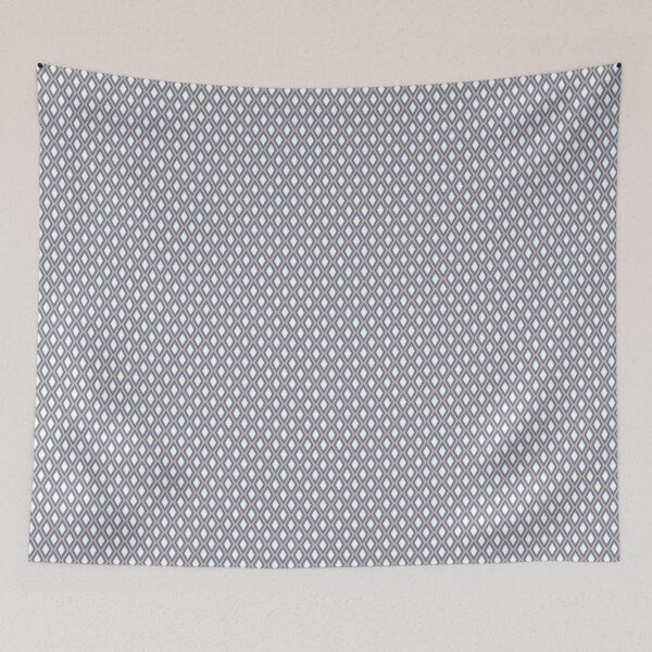 Item preview, Golden Diamond Ikat Repeat Pattern designed and sold by rhombusOnion.