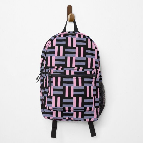 Item preview, Modern Decorative Rectangle Pattern Black, Pink & Purple designed and sold by scorpiolane.