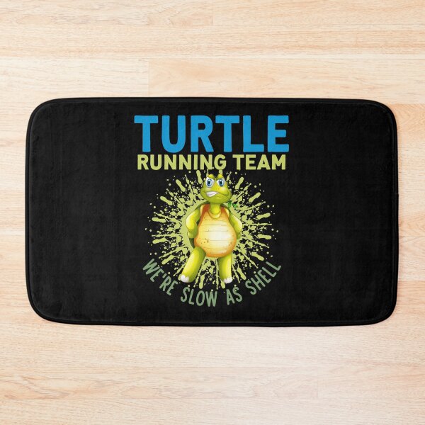 Item preview, Turtle Running Team Slow As Shell Runners Fun1 Sticker designed and sold by rollinsale.
