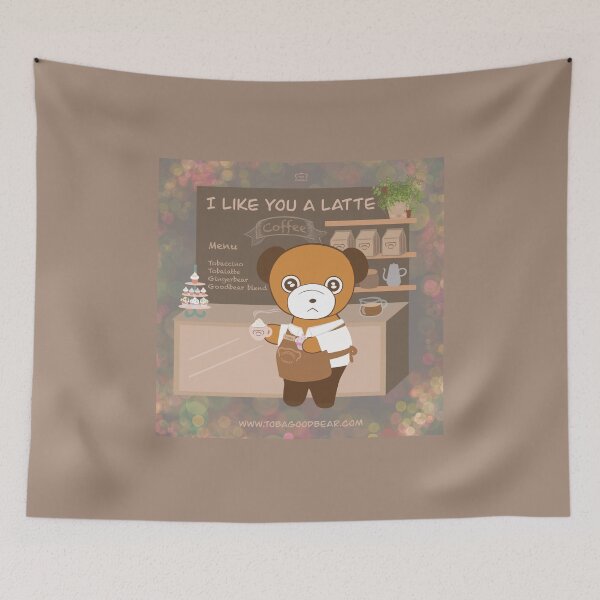Item preview, I like you a latte designed and sold by Toba Goodbear.