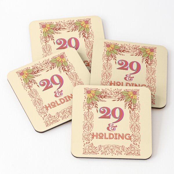 Item preview, Happy Birthday 29 and Holding Golden designed and sold by OpenED360.