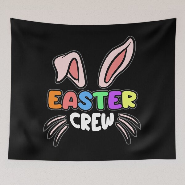 Item preview, Easter Crew Bunny Rabbit Ears  Happy Jesus Christ designed and sold by Moonpie90.