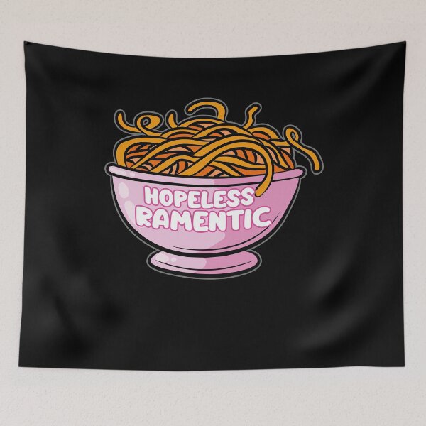 Item preview, Hopeless Ramentic Ramen Noodles Fan Foodie designed and sold by Moonpie90.