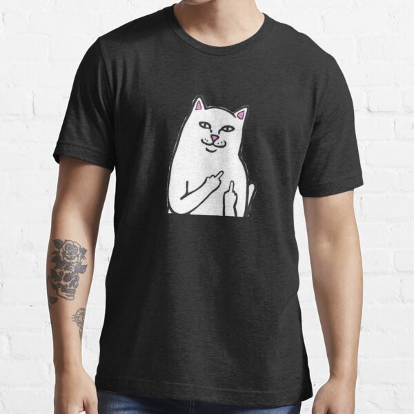 Not Today! Cute rude Middle Finger Cat Lady Gifts' Men's T-Shirt