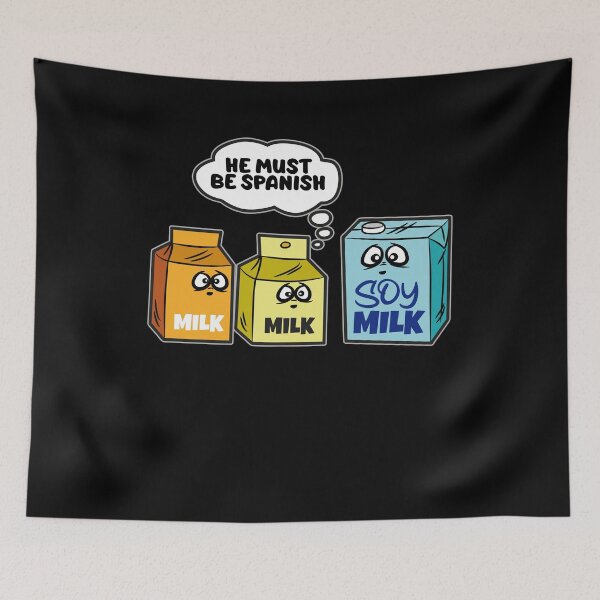 Item preview, Soy Milk Joke For Vegans designed and sold by Moonpie90.