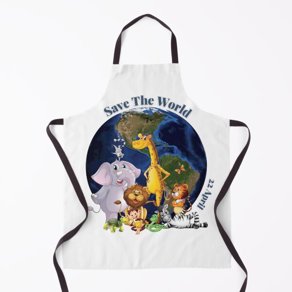 Item preview, Save The World - 22 April - Happy Wildlife Animals with Planet Earth designed and sold by The-Muse.