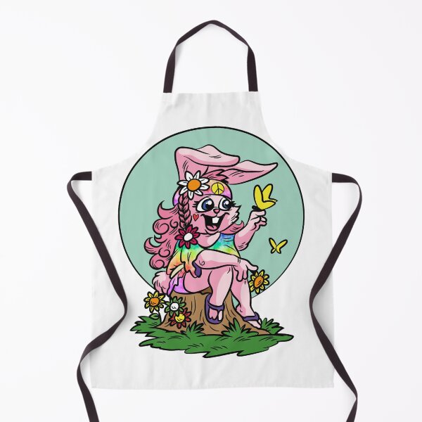 Item preview, Groovy Hippy Bunny Pastel Colors designed and sold by Moonpie90.