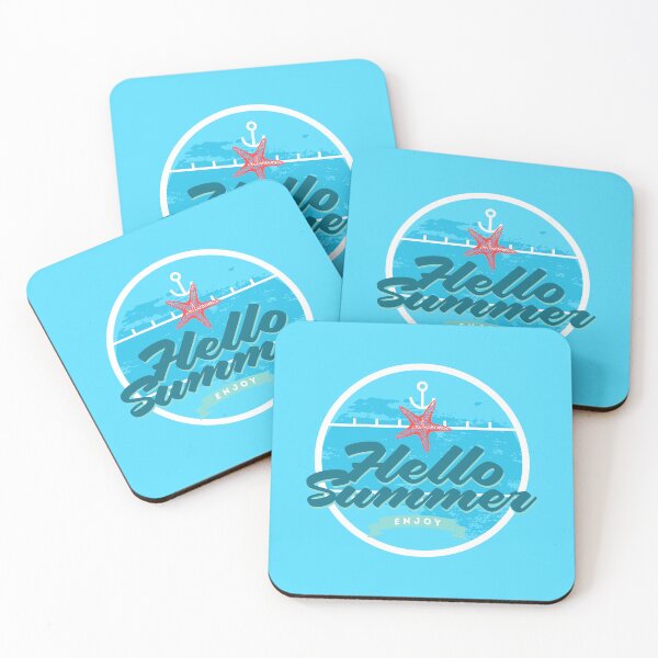 Item preview, Hello Summer — Travel motivation quotes, lettering designed and sold by GreekTavern1979.