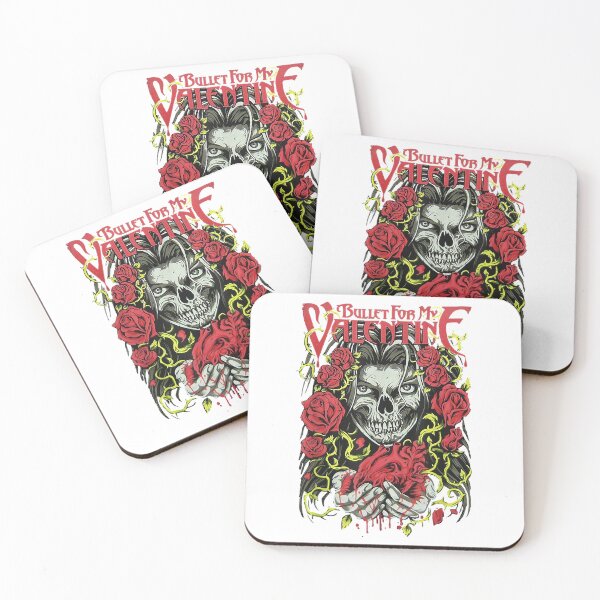 Item preview, Lover Gift My Valentine Roses And Heart Black Gifts For Music Fan designed and sold by WillardKlein.