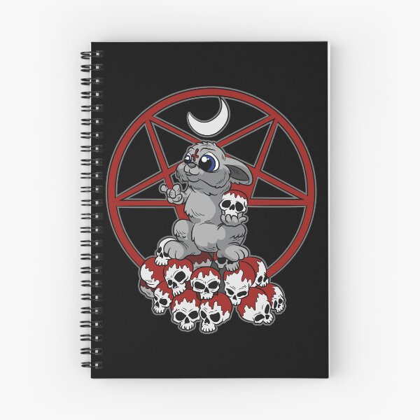 Item preview, Satanic Bunny Pentagram Gothic Pegan Rabbit King designed and sold by Moonpie90.