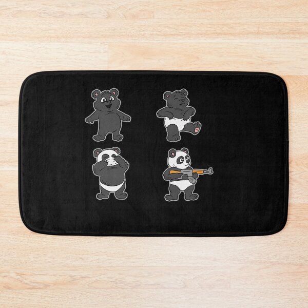 Item preview, Funny Panda Bear Bank Robbery Joke designed and sold by Moonpie90.