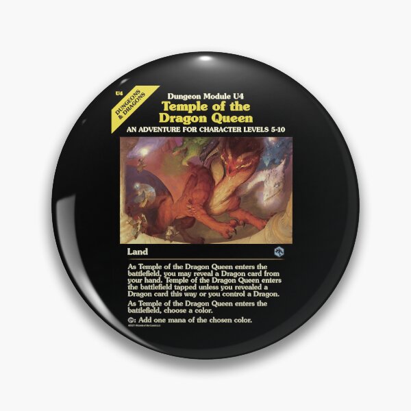 Item preview, Magic The Gathering Temple of the Dragon Queen designed and sold by SolitRach.