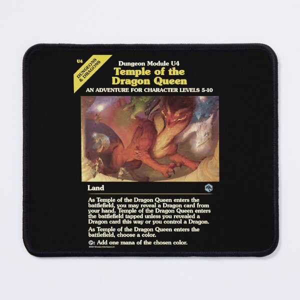 Item preview, Magic The Gathering Temple of the Dragon Queen designed and sold by SolitRach.