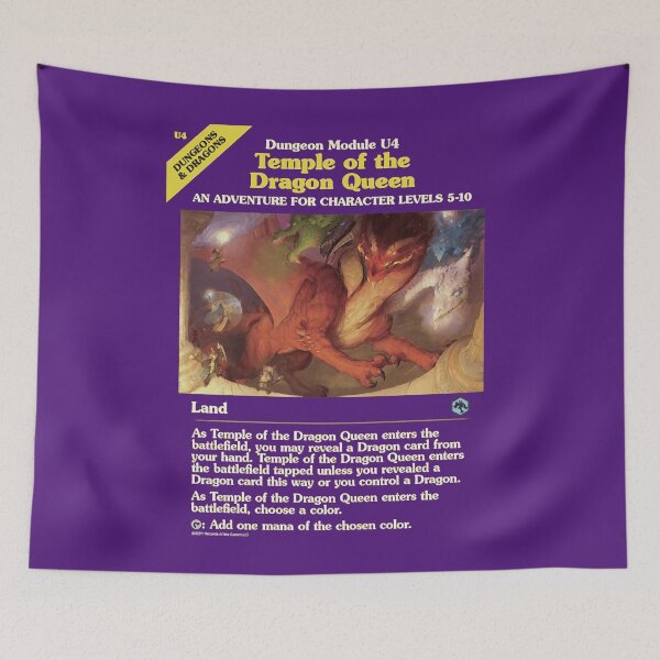 Item preview, Magic The Gathering Temple of the Dragon Queen designed and sold by SolitRach.