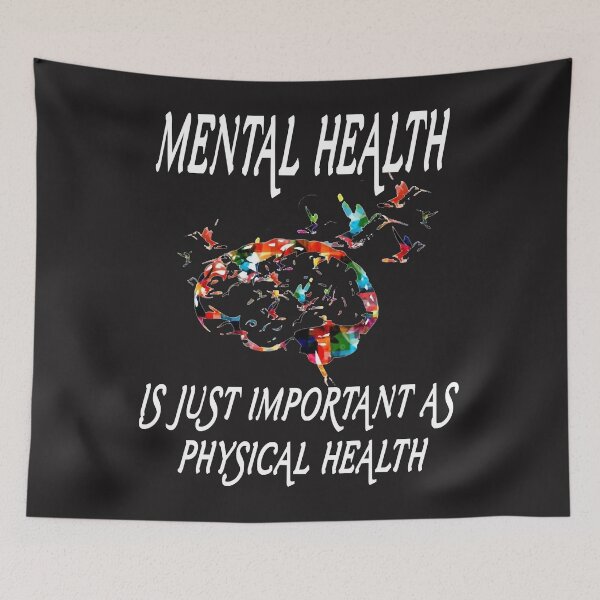 Item preview, New Mental Health Is Just Important As Physical Health Tee Shirt Essential designed and sold by marla8ruby.