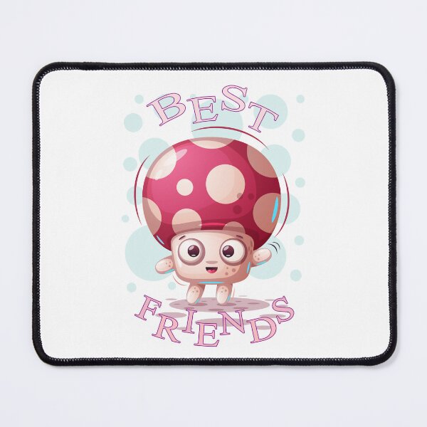 Item preview, Best Friends Mushroom Cartoon designed and sold by aventi24.