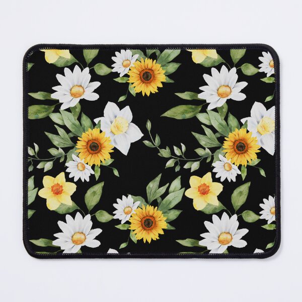 Item preview, Spring Fresh Watercolor Flowers, Daffodils, Sunflowers, Daisies, golden blooms designed and sold by Orianah.