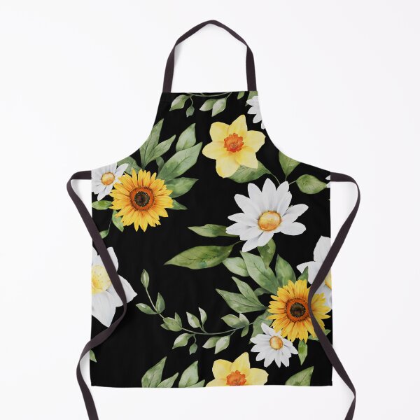 Item preview, Spring Fresh Watercolor Flowers, Daffodils, Sunflowers, Daisies, golden blooms designed and sold by Orianah.