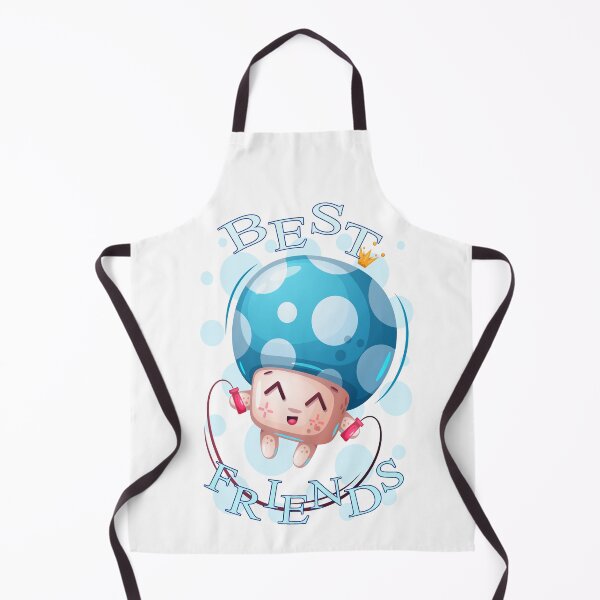 Item preview, Best Friends playful Mushroom Cartoon designed and sold by aventi24.