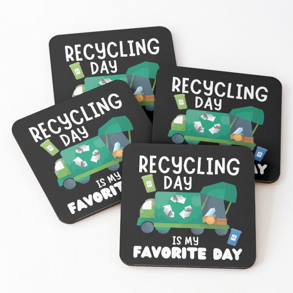 Item preview, Recycling Day is My Favorite Day designed and sold by MacAndMoose.