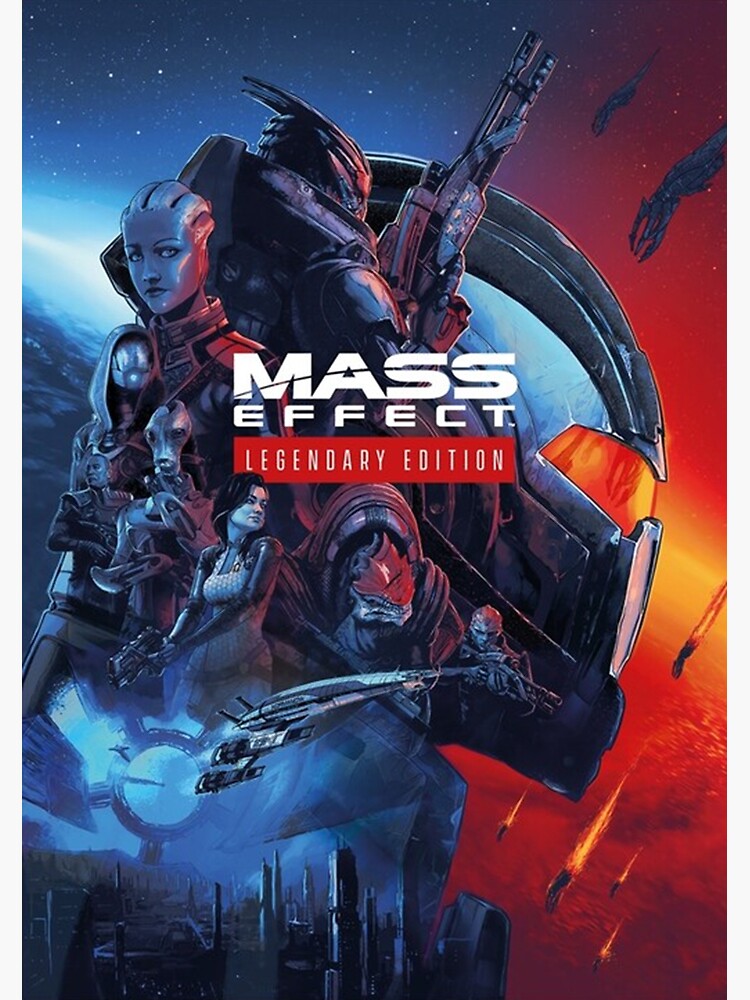 Disover Mass Effect Legendary Edition Poster Premium Matte Vertical Poster