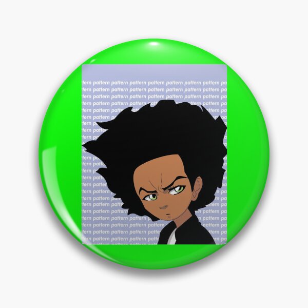 Item preview, Huey Boondocks _quot_Blue Pattern_quot_ Graphic  designed and sold by LCsShop.