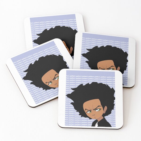 Item preview, Huey Boondocks _quot_Blue Pattern_quot_ Graphic  designed and sold by LCsShop.