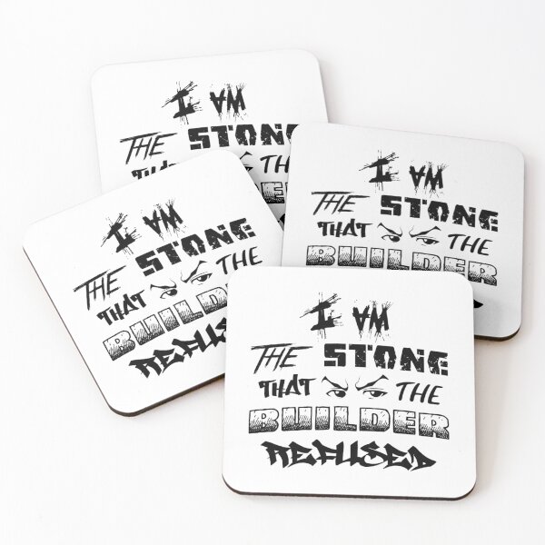 Item preview, I Am the Stone that the Builder Refused   designed and sold by LCsShop.