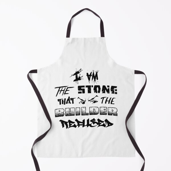 Item preview, I Am the Stone that the Builder Refused   designed and sold by LCsShop.