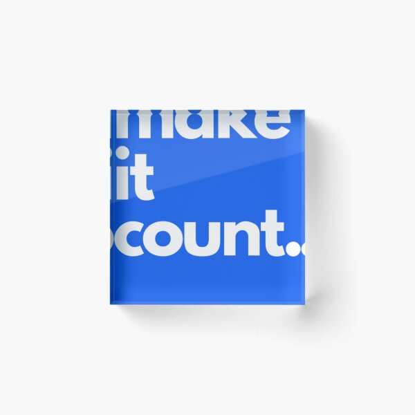 Item preview, Make It Count Classic T-Shirt designed and sold by RobinsSeipel.