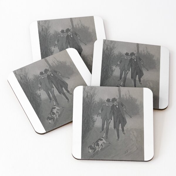 Item preview, Sherlock Holmes and Dr Watson using a dog during a case designed and sold by HughBoone.