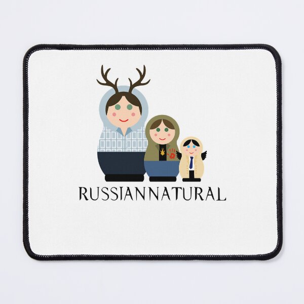 Item preview, Mens Womens Team Russiannatural So Cute Dollsleeve Black Gift designed and sold by Weissnat1982.