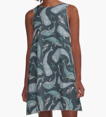 Somewhere deep in a sea 3 A-Line Dress
