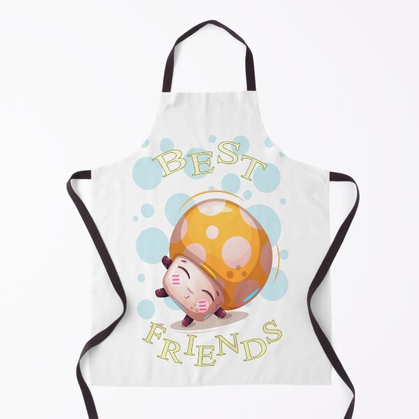 Item preview, Best Friends Cheerful Mushroom Cartoon designed and sold by aventi24.