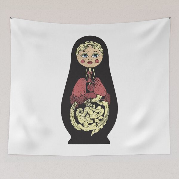 Item preview, Music Vintage Russian Doll Baby Youth Matching Family Tee designed and sold by Weissnat1982.