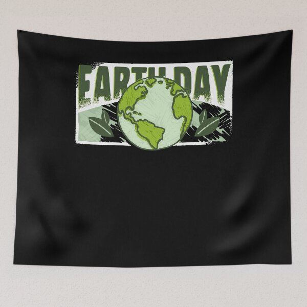 Item preview, Earth Day Distressed Nature Conservation Awareness designed and sold by Fabvity.